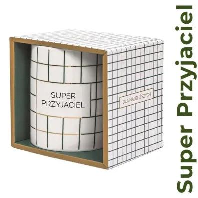 Be-Happy Gifts Kubek prezentowy Super Przyjaciel