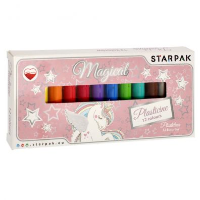 Starpak Plastelina Unicorn 478877 12 kolorw