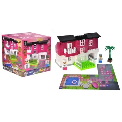 Klocki konstrukcyjne Blocks&Steps R�owa willa