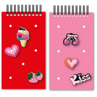 Beniamin Notes na spirali z przypinkami mix 15x8.5cm