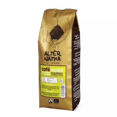 Alternativa Kawa ziarnista arabica 100% fair trade 500 g Bio
