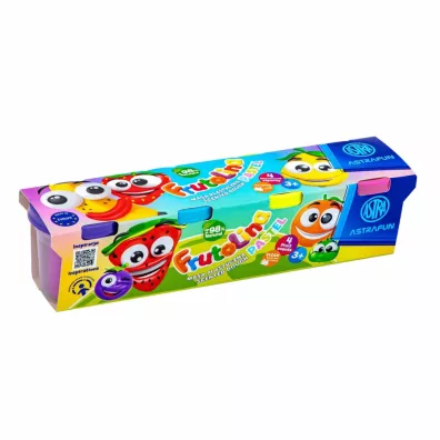 Masa plastyczna 4kol 100g pastel ASTRA 336122013