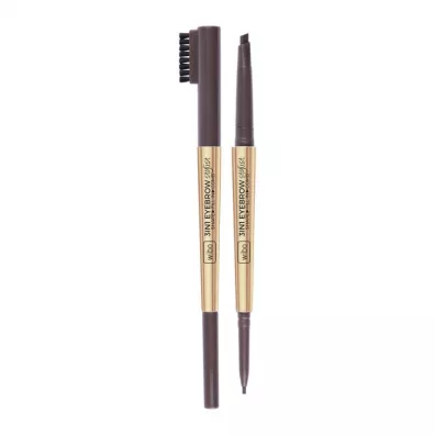 Wibo Eyebrow Stylist 3 in 1 kredka do brwi ze szczoteczk Dark Brown 2