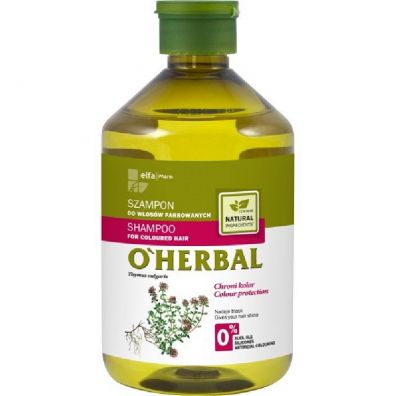 OHerbal Shampoo For Coloured Hair szampon do włosów farbowanych z ekstraktem macierzanki i tymianku 500 ml