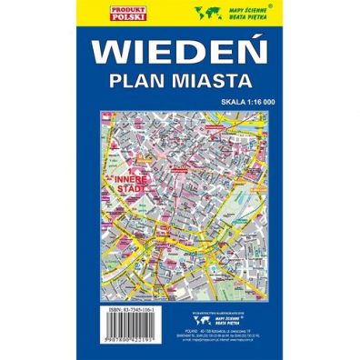 Wiedeń 1:16 000 Plan miasta PIĘTKA
