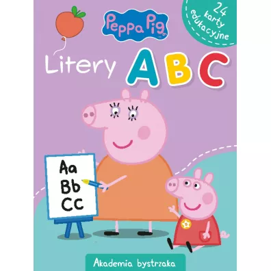 Peppa Pig. Akademia Bystrzaka. Litery A, B, C - Monika Kiersnowska