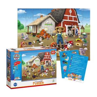 Puzzle 60 el. Wimmel - Psi Patrol - Na farmie Dodo