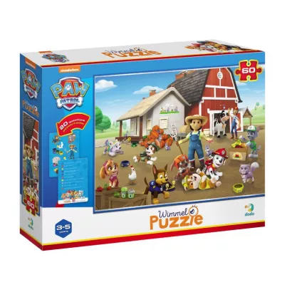 Puzzle 60 el. Wimmel - Psi Patrol - Na farmie Dodo