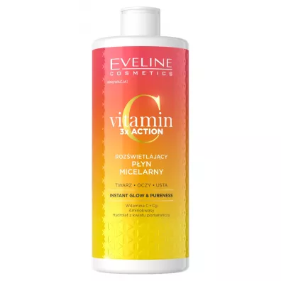 Eveline Cosmetics Vitamin C 3x Action p�yn micelarny 500 ml