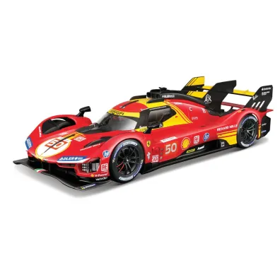 Bburago Model 1:18 Ferrari 499P LMH FIA 24h Le Mans Hypercar 2024   18-16303