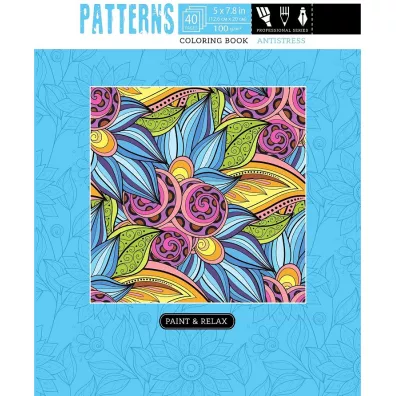 Kolorowanka antystresowa 126x200 20 Patterns