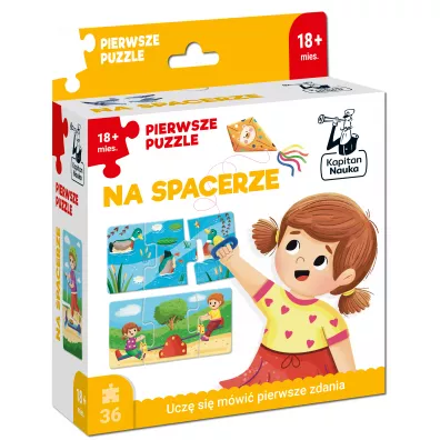 Pierwsze puzzle. Na spacerze. Kapitan Nauka Edgard