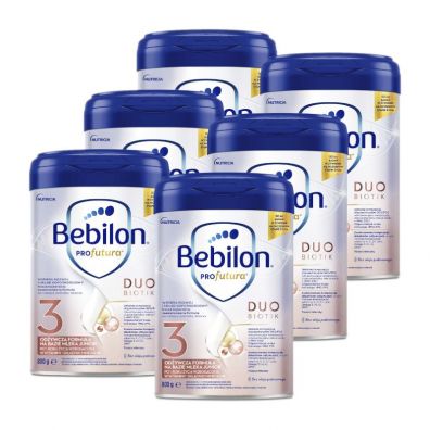 Bebilon Profutura Duobiotik 3 Formua na bazie mleka po 1. roku ycia Zgrzewka 6 x 800 g