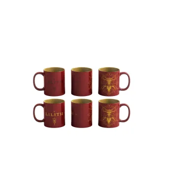 Kubek ceramiczny Kubek 480ml termoaktywny ceramiczny Diablo IV Lilith's Blood