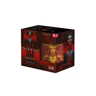 Kubek ceramiczny Kubek 480ml termoaktywny ceramiczny Diablo IV Lilith's Blood