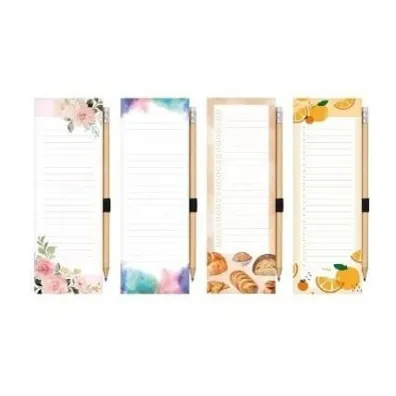 MFP Blok magnetyczny na lod�wk� 8x24cm 80k+o��wek mix
