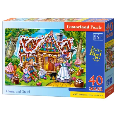 Puzzle maxi 40 el. Ja� i Ma�gosia Castorland