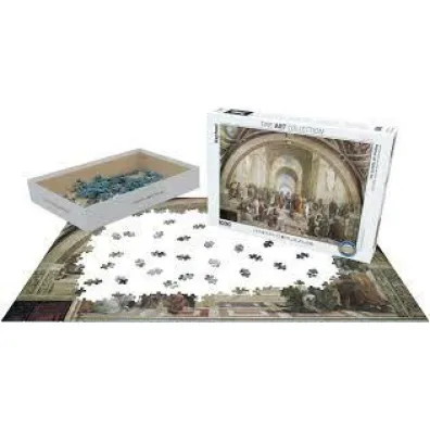 Puzzle 1000 el. Szko�a ate�ska autorstwa Raphaela Eurographics