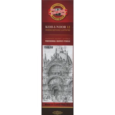 Koh-I-Noor O��wek grafitowy 1500/6B 12 szt.