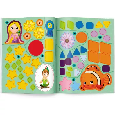 Disney Maluch. Kszta�ty. Ucz� si� i naklejam FIG-9201