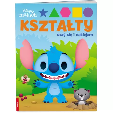 Disney Maluch. Kszta�ty. Ucz� si� i naklejam FIG-9201