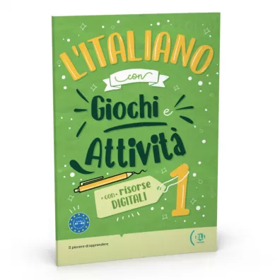 l'Italiano con Giochi e Attivita 1 con risorse digitali A1-A2 + audio online