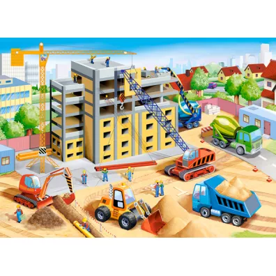 Puzzle 70 el. Big Construction Site Castorland