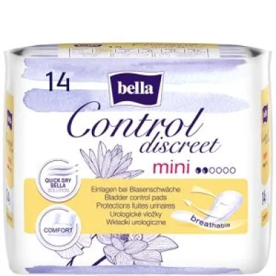 Bella Control Discreet Mini Wk�adki urologiczne 14 szt.