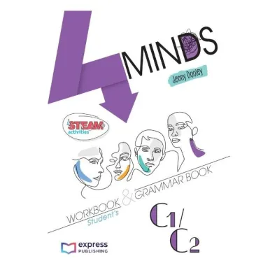4 Minds C1/C2. Zeszyt �wicze� papierowy (wersja dla ucznia) + DigiBook (kod) - Jenny Dooley