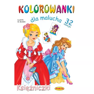 Kolorowanki dla malucha - Ksi�niczki - Mariola Budek