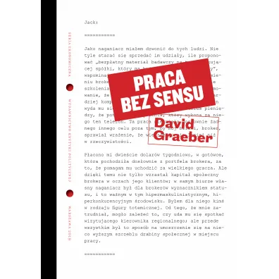 Praca bez sensu. Teoria - David Graeber