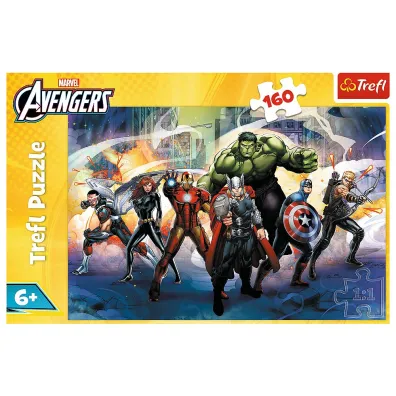 Puzzle 160 el. Avengers Supermoce Trefl