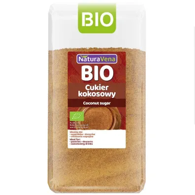 NaturaVena Cukier kokosowy 200 g Bio