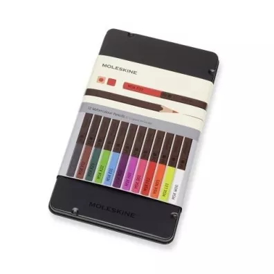 Moleskine Kredki w metalowym pude�ku 12 szt.