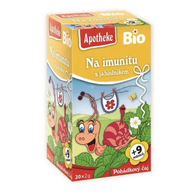 Apotheke Herbatka dla dzieci - truskawka 20 x 2 g Bio