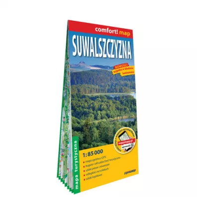 comfort!map Mapa turystyczna Suwalszczyzna 1:85 000