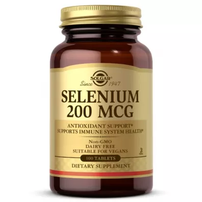 Solgar Selenium 200 mcg Suplement diety 100 tab.
