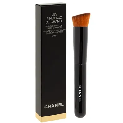 Chanel Brush Pinceau Teint 2 En 1 Fluide Et Poudre P�dzel do podk�adu -101