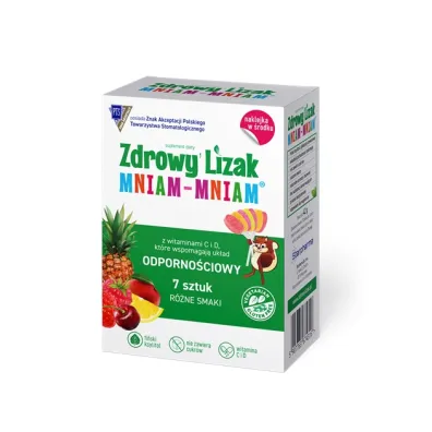 Starpharma Lizaki mix smak�w z witaminami bezglutenowy Suplement diety 7 x 6 g