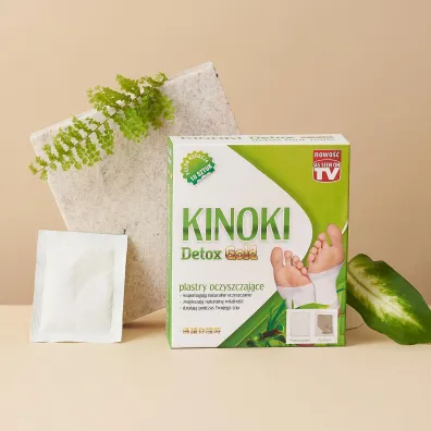 Aura Herbals Kinoki Detox Gold - plastry oczyszczaj�ce wyr�b medyczny 10 szt.