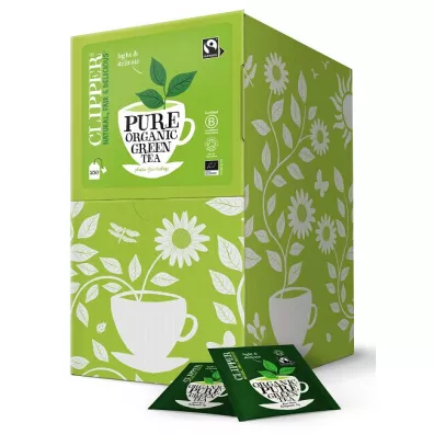Clipper Herbata zielona fair trade 250 x 2 g Bio