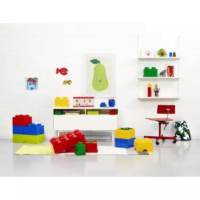Pojemnik klocek LEGO Brick 1 niebieski