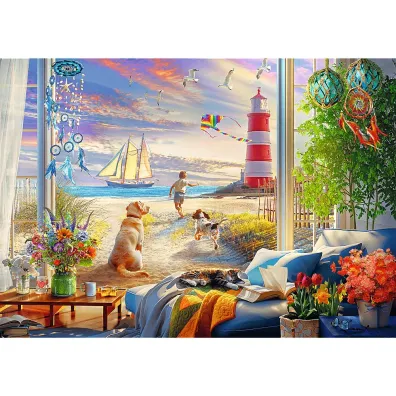 Puzzle 1000 element�w Premium Letnia Bryza TREFL 12115