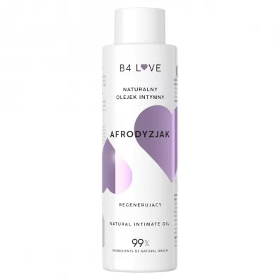 4organic Naturalny dwufazowy olejek intymny Afrodyzjak 100 ml