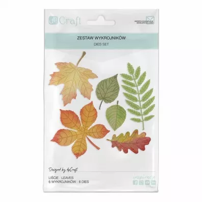 Dalprint Wykrojniki - li�cie 6 szt.