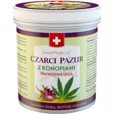 Herbamedicus Czarci Pazur z konopiami 250 ml