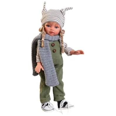 Lalka Emily w ogrodniczkach 33cm Antonio Juan