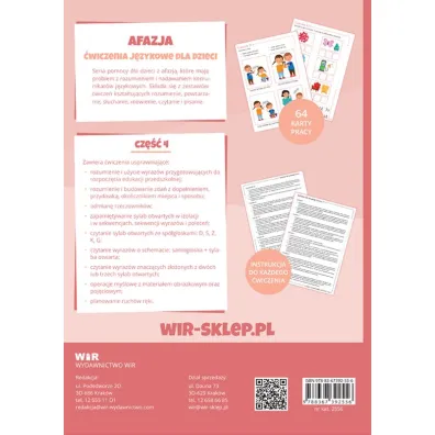 Afazja �wiczenia j�zykowe dla dzieci Cz�� 4