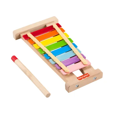 Fisher-Price. Drewniane cymba�ki