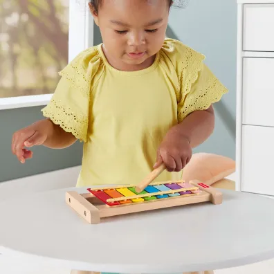 Fisher-Price. Drewniane cymba�ki
